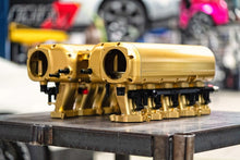 Load image into Gallery viewer, AMS AMSALP.37.08.0001-1 AMS Performance V10 Audi R8 / Lamborghini Huracan / Performante Billet Intake Manifold - CLR Anodize