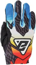 Load image into Gallery viewer, Answer ANS442832 Answer 25 Aerlite Drip Gloves Black/White/Rainbow Youth - Small