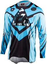 Load image into Gallery viewer, Answer 25 Elite Xotic Jersey large blue and black long sleeve racing suit top by Answer