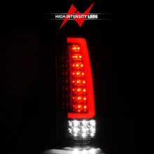 Load image into Gallery viewer, ANZO ANZ311485 ANZO 88-99 Chevy/GMC C/K1500/2500/3500 Full LED Light Tube Taillights Black Housing Clear Lens