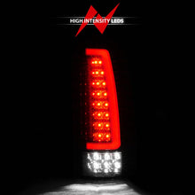 Load image into Gallery viewer, ANZO ANZ311486 ANZO 88-99 Chevy/GMC C/K1500/2500/3500 Full LED Light Tube Taillights Black Housing Smoke Lens