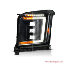 Load image into Gallery viewer, ANZO Headlights ANZO 15-20 GMC Yukon (Incl XL - Factory Halogen Models) Full LED Proj Headlights Black - Driver Side