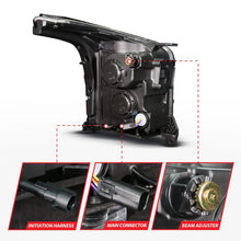 Load image into Gallery viewer, ANZO Headlights ANZO 15-20 GMC Yukon (Incl XL - Factory Halogen Models) Full LED Proj Headlights Black - Pass. Side