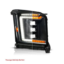 Load image into Gallery viewer, ANZO Headlights ANZO 15-20 GMC Yukon (Incl XL - Factory Halogen Models) Full LED Proj Headlights Black - Pass. Side
