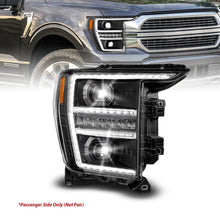 Load image into Gallery viewer, ANZO Headlights Anzo 21-23 Ford F150 LED Projector Headlight w/Switchback+Sequential - Black (Passenger Side Only)