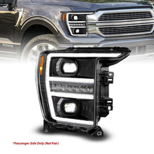 Load image into Gallery viewer, ANZO Headlights Anzo 21-23 Ford F150 LED Projector Headlight w/Switchback+Sequential - Black (Passenger Side Only)