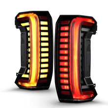 Load image into Gallery viewer, ANZO Tail Lights ANZO 22-24 Toyota Tundra Z-Series Full LED Tail Lights Smoke Lens Init/SeqSig- Pair