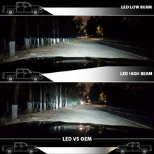 Load image into Gallery viewer, ANZO USA ZUKT_111400 ANZO USA LED Projector Headlights w/ Plank Style Switchback Black w/ Amber 111400