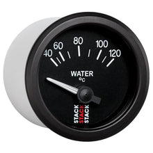 Load image into Gallery viewer, AutoMeter Gauges Autometer 52mm Stack Instruments 40-120 Degree C Electric Water Temperature Gauge - Black