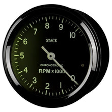 Load image into Gallery viewer, AutoMeter Gauges Autometer Chronocentric Tachometer - 80mm Blk - 0-10K RPM