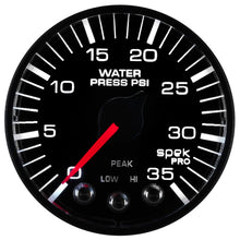 Load image into Gallery viewer, AutoMeter Gauges Autometer Spek-Pro 52.4mm 0-35 PSI Digital Stepper Motor Water Pressure Gauge