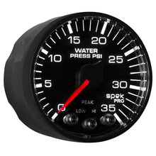 Load image into Gallery viewer, AutoMeter Gauges Autometer Spek-Pro 52.4mm 0-35 PSI Digital Stepper Motor Water Pressure Gauge