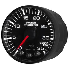 Load image into Gallery viewer, AutoMeter Gauges Autometer Spek-Pro 52.4mm 0-35 PSI Digital Stepper Motor Water Pressure Gauge
