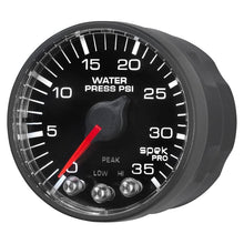 Load image into Gallery viewer, AutoMeter Gauges Autometer Spek-Pro 52.4mm 0-35 PSI Digital Stepper Motor Water Pressure Gauge