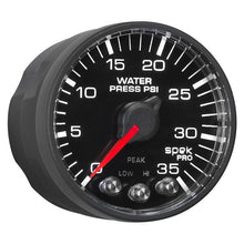 Load image into Gallery viewer, AutoMeter Gauges Autometer Spek-Pro 52.4mm 0-35 PSI Digital Stepper Motor Water Pressure Gauge