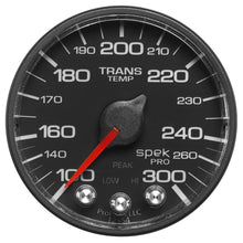 Load image into Gallery viewer, AutoMeter Gauges Autometer Spek-Pro 52.4mm 100-300 Deg F Digital Stepper Motor Trans Temp Gauge