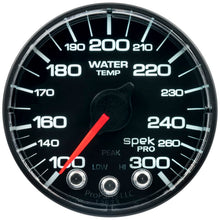 Load image into Gallery viewer, AutoMeter Gauges Autometer Spek-Pro 52.4mm 100-300 Deg F Digital Stepper Motor Water Temp Gauge