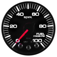 Load image into Gallery viewer, AutoMeter Gauges Autometer Spek-Pro - Nascar 2-1/16in Fuel Press 0- 100 psi Bfb Ecu