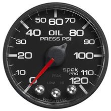 Load image into Gallery viewer, AutoMeter Gauges Autometer Spek-Pro - Nascar 2-1/16in Oil Press 0-120 psi Bfb Ecu