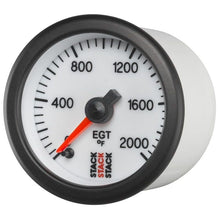 Load image into Gallery viewer, AutoMeter Gauges Autometer Stack 52mm 0-2000 Deg F Pro Stepper Motor Exhaust Gas Temp Gauge - White