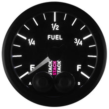 Load image into Gallery viewer, AutoMeter Gauges Autometer Stack 52mm 0-280 Ohm Programmable Pro-Control Fuel Level Gauge - Black