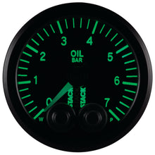 Load image into Gallery viewer, AutoMeter Gauges Autometer Stack 52mm 0-7 Bar M10 Male Pro-Control Oil Pressure Gauge - Black