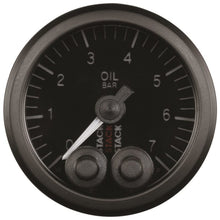 Load image into Gallery viewer, AutoMeter Gauges Autometer Stack 52mm 0-7 Bar M10 Male Pro-Control Oil Pressure Gauge - Black