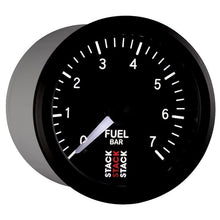 Load image into Gallery viewer, AutoMeter Gauges Autometer Stack 52mm 0-7 Bar M10 Male Pro Stepper Motor Fuel Pressure Gauge - Black