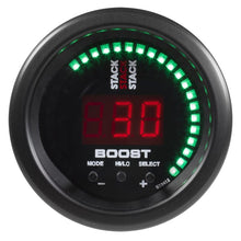 Load image into Gallery viewer, AutoMeter Gauges Autometer Stack 52mm -1 to +2 Bar (-30INHG to +30 PSI) Boost Controller - Black