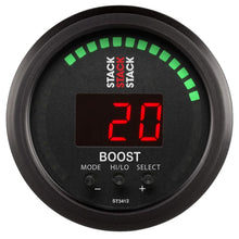 Load image into Gallery viewer, AutoMeter Gauges Autometer Stack 52mm -1 to +2 Bar (-30INHG to +30 PSI) Boost Controller - Black