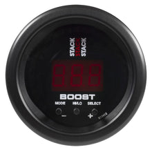 Load image into Gallery viewer, AutoMeter Gauges Autometer Stack 52mm -1 to +2 Bar (-30INHG to +30 PSI) Boost Controller - Black
