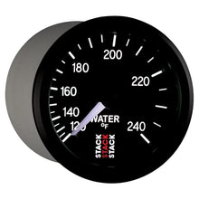 Load image into Gallery viewer, AutoMeter Gauges Autometer Stack 52mm 120-240 Deg F 1/2in Npt (M) Mechanical Water Temp Gauge - Black