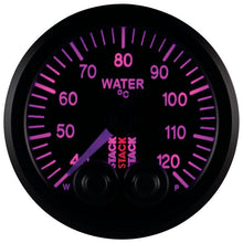 Load image into Gallery viewer, AutoMeter Gauges Autometer Stack 52mm 40-120 Deg C 1/8in NPTF Male Pro-Control Water Temp Gauge - Black