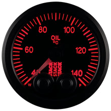 Load image into Gallery viewer, AutoMeter Gauges Autometer Stack 52mm 40-140 Deg C 1/8in NPTF Male Pro-Control Oil Temp Gauge - Black