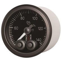 Load image into Gallery viewer, AutoMeter Gauges Autometer Stack 52mm 40-140 Deg C 1/8in NPTF Male Pro-Control Oil Temp Gauge - Black
