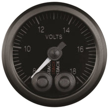 Load image into Gallery viewer, AutoMeter Gauges Autometer Stack 52mm 8-18V Pro-Control Battery Voltage Gauge -Black