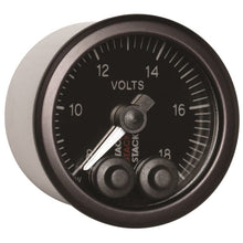 Load image into Gallery viewer, AutoMeter Gauges Autometer Stack 52mm 8-18V Pro-Control Battery Voltage Gauge -Black