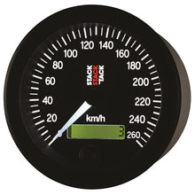 Load image into Gallery viewer, AutoMeter Gauges Autometer Stack 88mm 0-260 KM/H Electronic Speedometer - Black