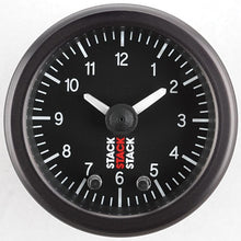 Load image into Gallery viewer, AutoMeter Gauges Autometer Stack Analog Clock Gauge - Black