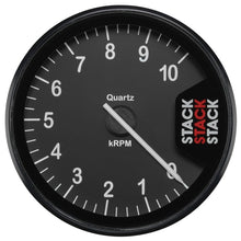 Load image into Gallery viewer, AutoMeter Gauges Autometer Stack Clubman Tachometer 80mm 0-10K RPM - Black