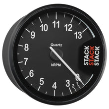 Load image into Gallery viewer, AutoMeter Gauges Autometer Stack Clubman Tachometer 80mm 0-3-13K RPM - Black