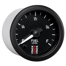 Load image into Gallery viewer, AutoMeter Gauges Autometer Stack Instruments 52mm 0-280 Ohm Programmable Pro Stepper Motor Fuel Level Gauge - Black