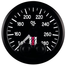 Load image into Gallery viewer, AutoMeter Gauges Autometer Stack Instruments 52mm 140-280 Deg F 1/8in NPTF Male Pro Control Oil Temp Gauge - Black