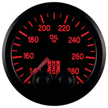 Load image into Gallery viewer, AutoMeter Gauges Autometer Stack Instruments 52mm 140-280 Deg F 1/8in NPTF Male Pro Control Oil Temp Gauge - Black