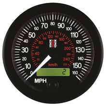 Load image into Gallery viewer, AutoMeter Gauges Autometer Stack Instruments 88MM 0-160 MPH / 260 KM/H Programmable Speedometer - Black
