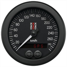 Load image into Gallery viewer, AutoMeter Gauges Autometer Stack Instruments 88mm 0-290 KM/H GPS Speedometer - Black