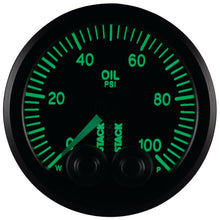 Load image into Gallery viewer, AutoMeter Gauges Autometer Stack Instruments Pro Control 52mm 0-100 PSI Oil Pressure Gauge - Black (1/8in NPTF Male)