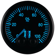 Load image into Gallery viewer, AutoMeter Gauges Autometer Stack Instruments Pro Control 52mm 0-100 PSI Oil Pressure Gauge - Black (1/8in NPTF Male)