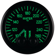 Load image into Gallery viewer, AutoMeter Gauges Autometer Stack Pro Control 52mm 100-260 deg F Water Temp Gauge - Black (1/8in NPTF Male)