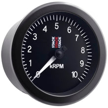 Load image into Gallery viewer, AutoMeter Gauges Autometer Stack Sport 88mm 0-10K RPM Tachometer - Black